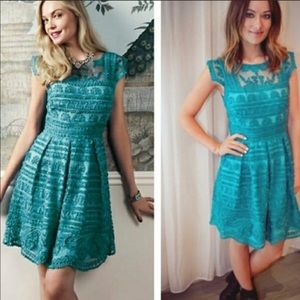 Olivia Wilde Anthropologie Lace Dress